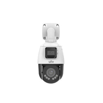 UNV - Ultra H.265 - 2 MP Outdoor LightHunter 4x Optical Zoom Dual-Lens PTZ & Bullet Combo Camera-0